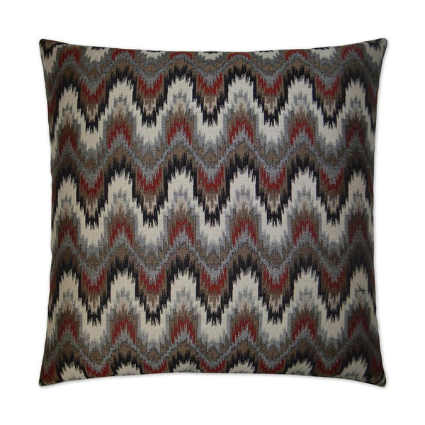 Cascade Multi Color Throw Pillow With Insert Throw Pillows LOOMLAN By D.V. Kap