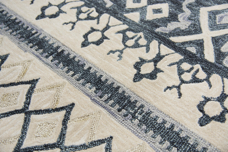 Case Tribal Motif Natural Large Area Rugs For Living Room Area Rugs LOOMLAN By LOOMLAN
