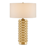 Cassandra Gold Table Lamp Table Lamps LOOMLAN By Currey & Co