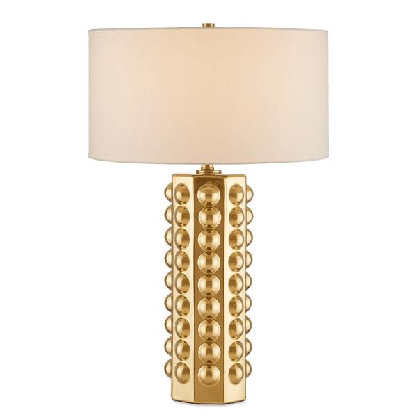 Cassandra Gold Table Lamp Table Lamps LOOMLAN By Currey & Co