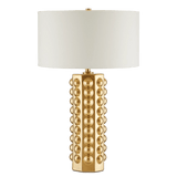 Cassandra Gold Table Lamp Table Lamps LOOMLAN By Currey & Co