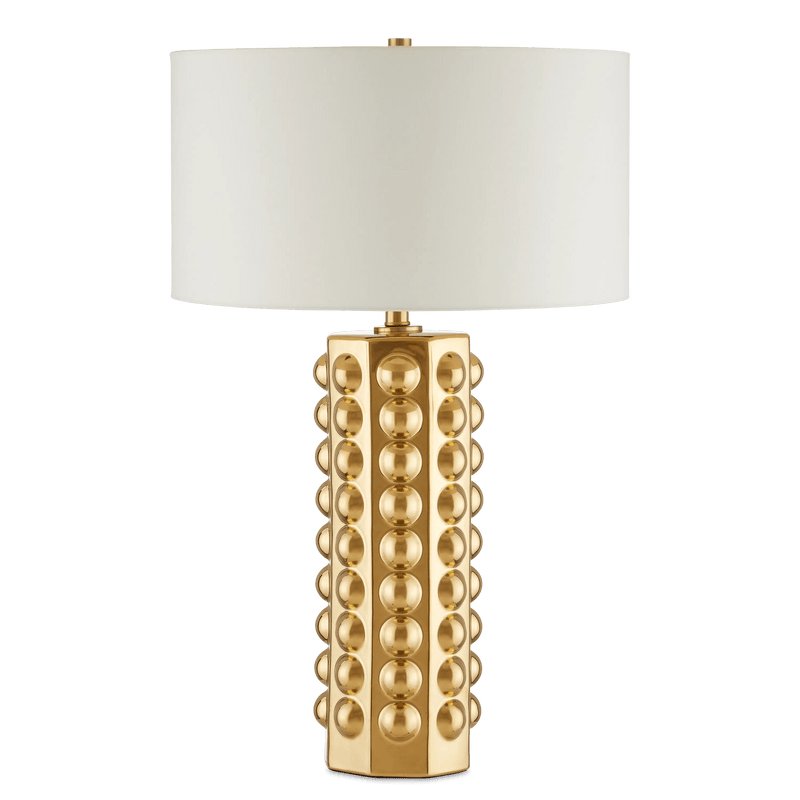 Cassandra Gold Table Lamp Table Lamps LOOMLAN By Currey & Co