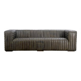 Castle Polyester Upholstered Green Sofa Sofas & Loveseats LOOMLAN By Moe's Home