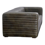 Castle Polyester Upholstered Green Sofa Sofas & Loveseats LOOMLAN By Moe's Home