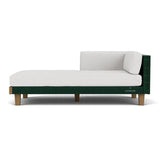 Catalina Right Arm Chaise Sectional Sofa Wicker Made in USA Lloyd Flanders Outdoor Modulars LOOMLAN By Lloyd Flanders