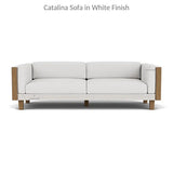 Catalina Wicker Lounge Set Sofa Lounge Chairs and Ottomans Lloyd Flanders Outdoor Lounge Sets LOOMLAN By Lloyd Flanders