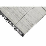 Catania White Beige Black Solid Handmade Wool Rug Area Rugs LOOMLAN By Linie Design