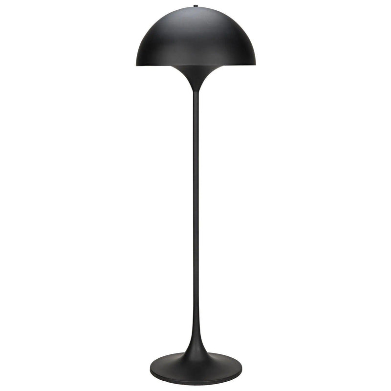 Cataracta Floor Lamp, Black Steel Floor Lamps LOOMLAN By Noir