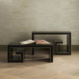 Caviar Black Gold Artemis Writing Desk Barry Goralnick Home Office Desks LOOMLAN By Currey & Co