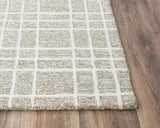 Ceca Wool Brown Hallway Kitchen Runner Rug Area Rugs LOOMLAN By LOOMLAN