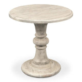 Cecelia Pedestal Table Side Tables LOOMLAN By Sarreid