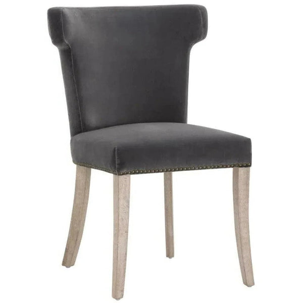 Celina Polyester Upholstered Armless Dining Chair