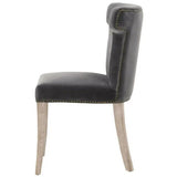 Celina Polyester Upholstered Armless Dining Chair