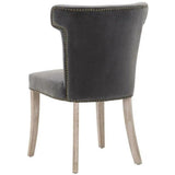 Celina Polyester Upholstered Armless Dining Chair