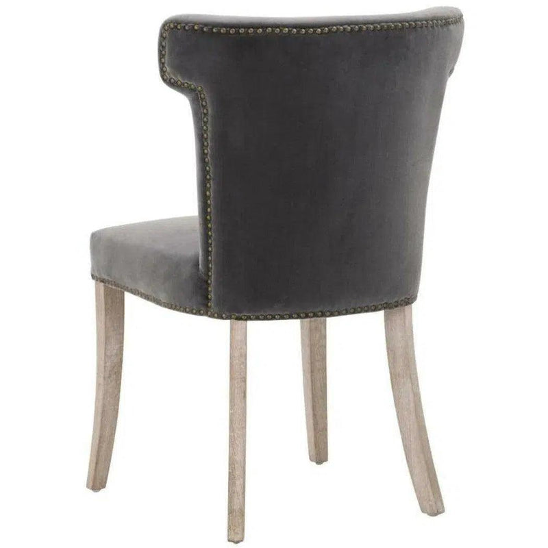 Celina Polyester Upholstered Armless Dining Chair