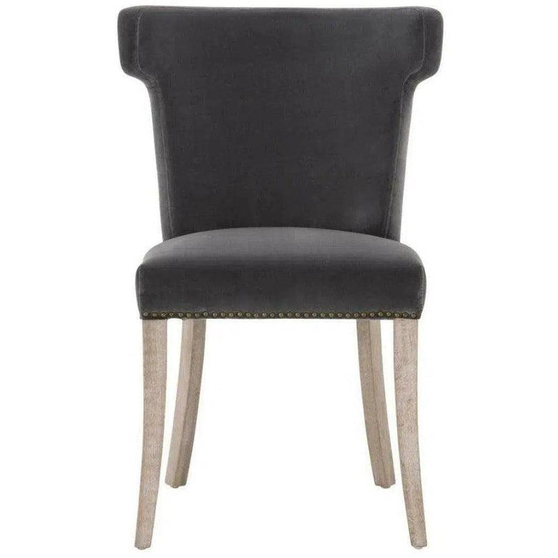 Celina Polyester Upholstered Armless Dining Chair