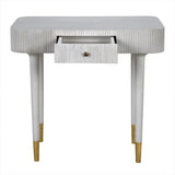 Celine Wood Rectangle Side Table Side Tables LOOMLAN By Noir