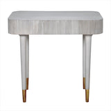 Celine Wood Rectangle Side Table Side Tables LOOMLAN By Noir