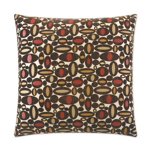 Centric Mink Multi Color Throw Pillow With Insert Throw Pillows LOOMLAN By D.V. Kap