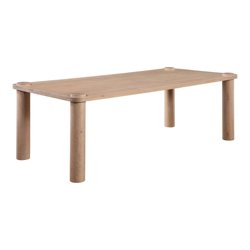 Century Wood and Marble Rectangular Dining Table Dining Tables LOOMLAN By Moe's Home