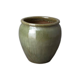 Ceramic Round Planter Outdoor Planters LOOMLAN By Emissary