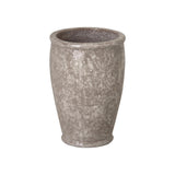 Ceramic Round Rim Planter Outdoor Planters LOOMLAN By Emissary