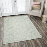 Cero Green Round Area Rugs For Dining Room Area Rugs LOOMLAN By LOOMLAN