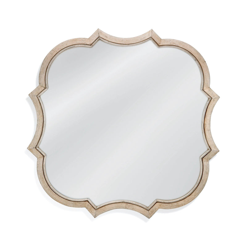 Chamberr MDF Brown Wall Mirror Wall Mirrors LOOMLAN By Bassett Mirror