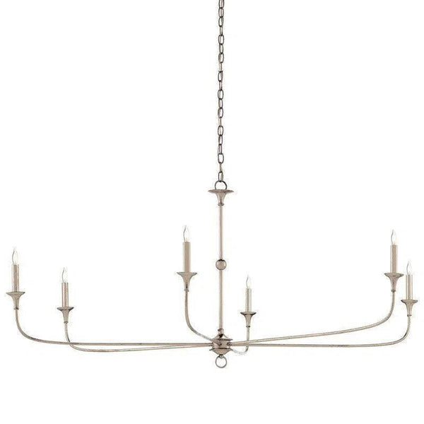 Champagne Nottaway Champagne Large Chandelier Chandeliers LOOMLAN By Currey & Co