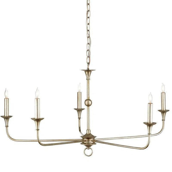 Champagne Nottaway Champagne Small Chandelier Chandeliers LOOMLAN By Currey & Co