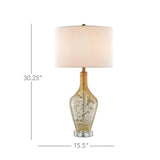 Champagne Speckle Habib Table Lamp Table Lamps LOOMLAN By Currey & Co