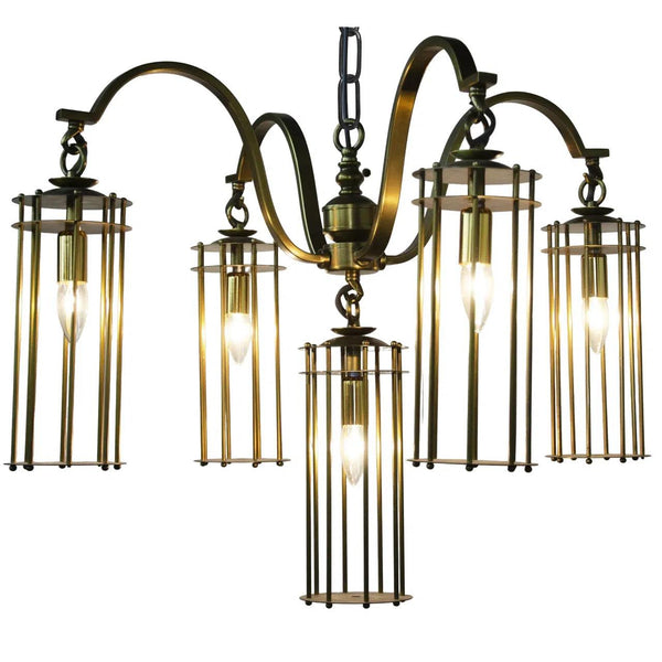 Chandler Metal Chandelier Chandeliers LOOMLAN By Noir