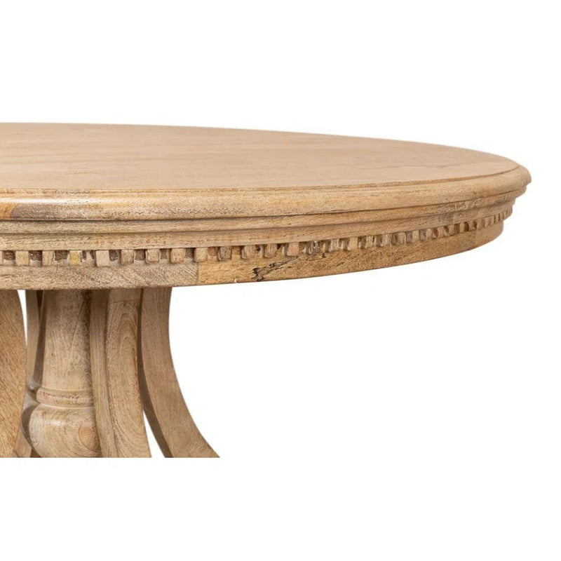 Chantal Pedestal Dining Table Dining Tables LOOMLAN By Sarreid