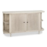 Charity Tulip Wood Ivory Sideboard Sideboards LOOMLAN By Sarreid