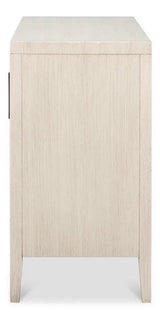 Charity Tulip Wood Ivory Two Door Sideboard Sideboards LOOMLAN By Sarreid