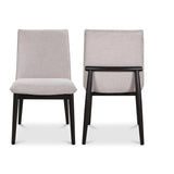 Charlie Polyester Upholstered Dining Chair (Set Of 2)