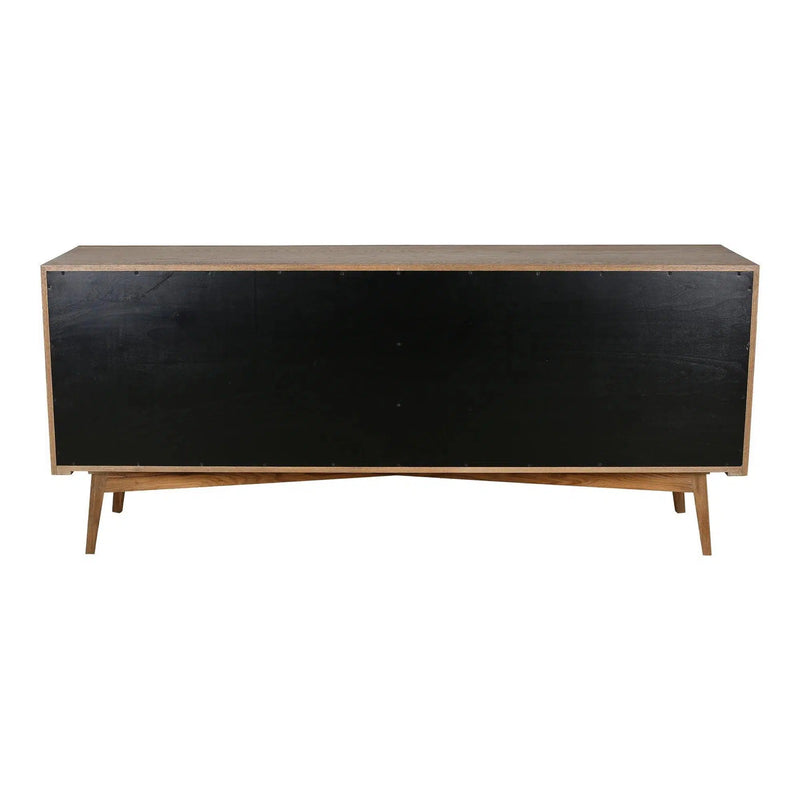 Charlton Mid-Century Modern Oak Wood Sideboard Sideboards LOOMLAN By Moe's Home