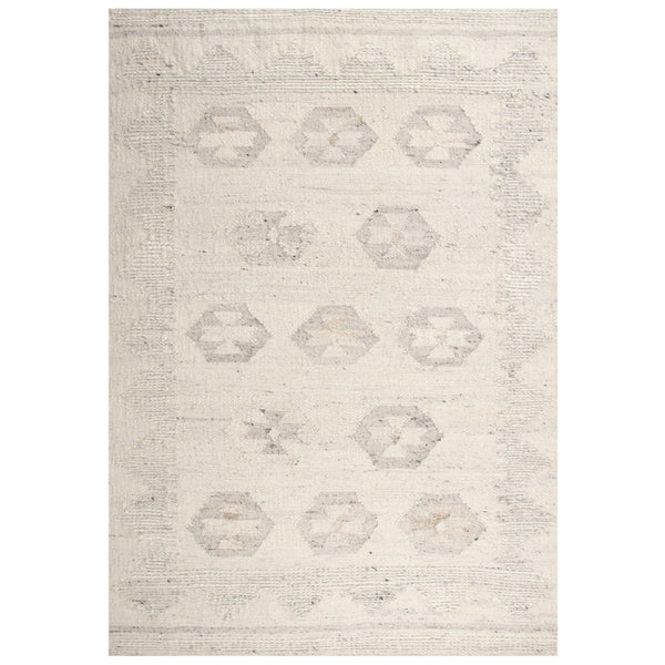 Chay Geometric Ivory Area Rugs For Living Room Area Rugs LOOMLAN By LOOMLAN