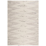 Cheb Geometric Ivory Area Rugs For Living Room Area Rugs LOOMLAN By LOOMLAN