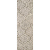 Chen Wool Brown Hallway Kitchen Runner Rug Area Rugs LOOMLAN By LOOMLAN