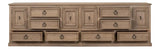 Chester Equestrian Credenza Cabinet for Living Room Extra Large Sideboards LOOMLAN By Sarreid