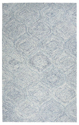 Cheu Wool Blue Hallway Kitchen Runner Rug Area Rugs LOOMLAN By LOOMLAN