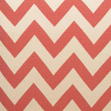 Chevron Chic Red Throw Pillow With Insert Throw Pillows LOOMLAN By D.V. Kap