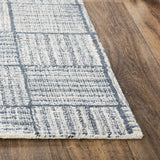 Chey Geometric Blue Area Rugs For Living Room Area Rugs LOOMLAN By LOOMLAN
