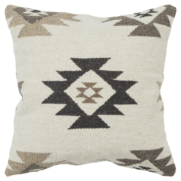 Chic Western Throw Pillow With Down Insert Throw Pillows LOOMLAN By LOOMLAN