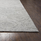 Chic Wool Gray Hallway Kitchen Runner Rug Area Rugs LOOMLAN By LOOMLAN