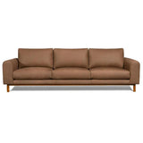 Chica Nubuck Leather Sofa Responsibly for Premium Comfort Sofas & Loveseats LOOMLAN By One For Victory