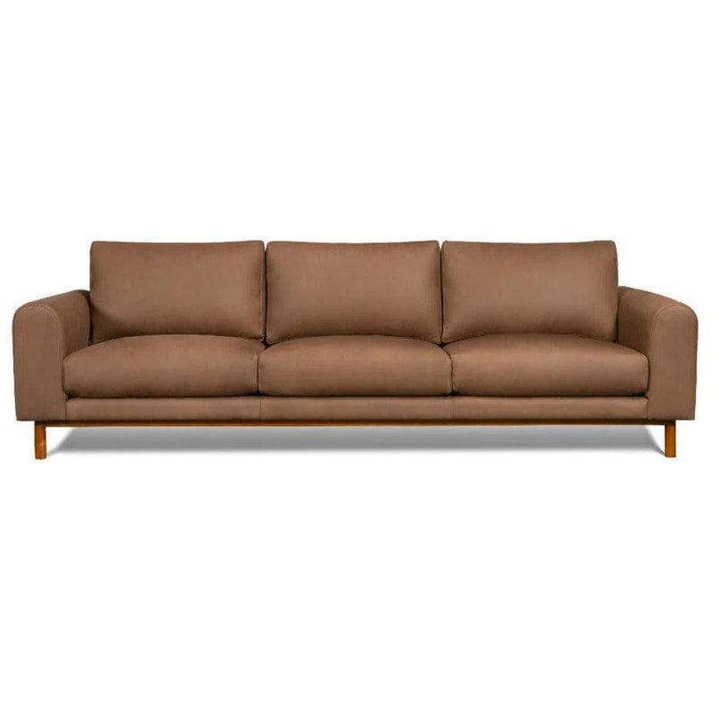 Chica Nubuck Leather Sofa Responsibly for Premium Comfort Sofas & Loveseats LOOMLAN By One For Victory