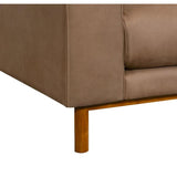 Chica Nubuck Leather Sofa Responsibly for Premium Comfort Sofas & Loveseats LOOMLAN By One For Victory