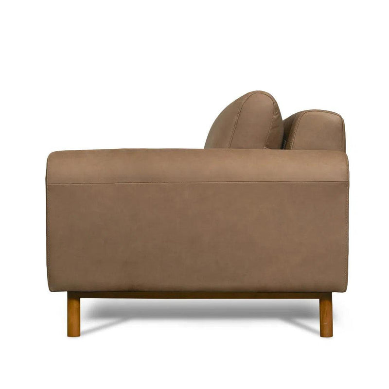 Chica Nubuck Leather Sofa Responsibly for Premium Comfort Sofas & Loveseats LOOMLAN By One For Victory